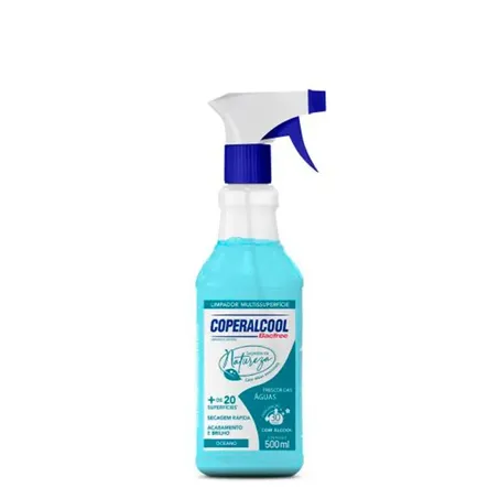 Limpador coperalcool bacfree 500ml frescor das águas