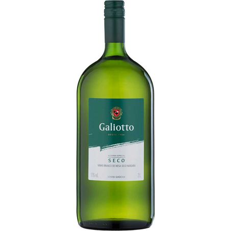 VINHO GALIOTTO BRANCO SECO 2L