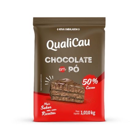 Chocolate po qualicau 50 cacau 1.010kg