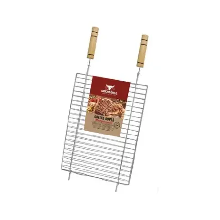 Grelha Gaucho Grill 36x50cm Dupla