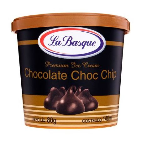 SORV LA BASQUE CHOC.CHIP 140ML