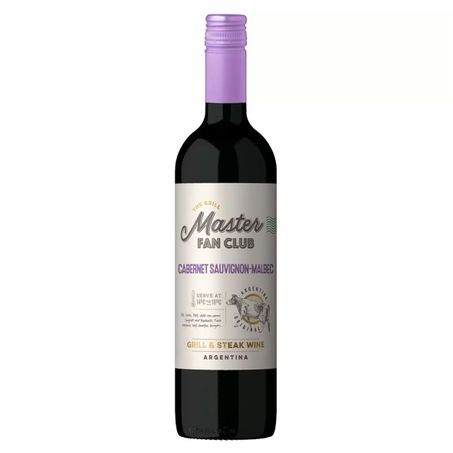 VINHO THE GRILL MASTER ARGENTINO TINTO 750ML