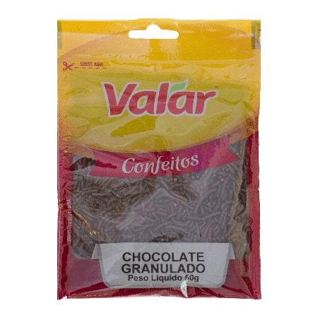 Chocolate granulado valar 50g