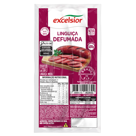 LINGUIÇA TIPO CALABRESA EXCELSIOR 400G