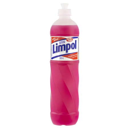 Detergente Líquido Limpol 500ml - Maçã