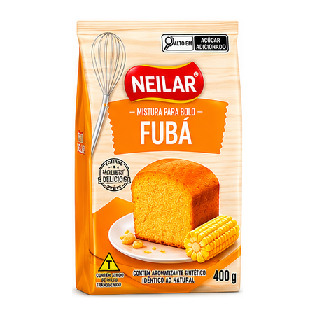 MISTURA BOLO NEILAR FUBA 400G