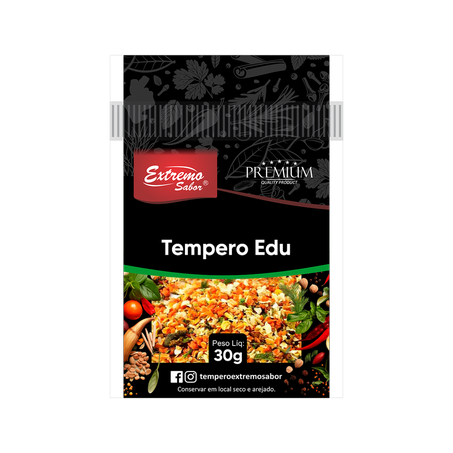 Tempero extremo sabor edu guedes 30g