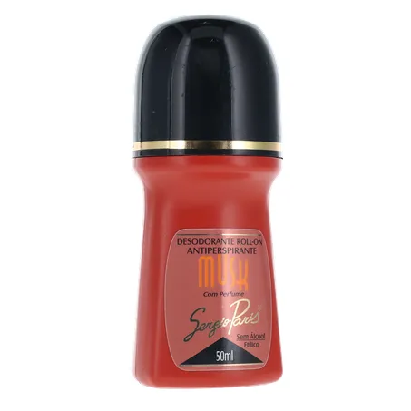 Desodorante sergio paris roll-on musk 50ml 360-34