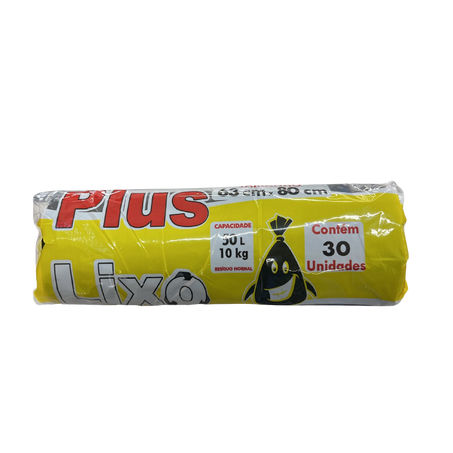 SACO LIXO PLUS 50 LT C/30 UNI                     