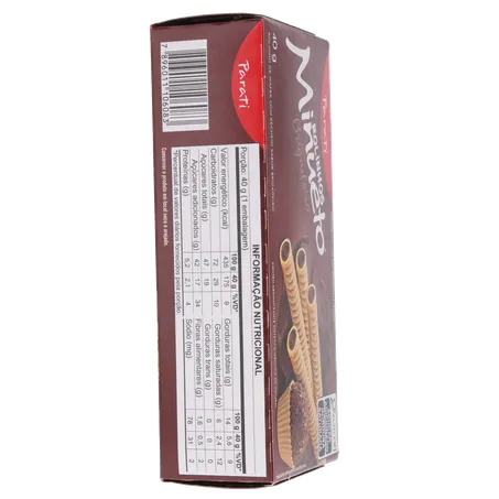 WAFER PARATI MINUETO ROLINHO BRIGADEIRO
40G 360-11