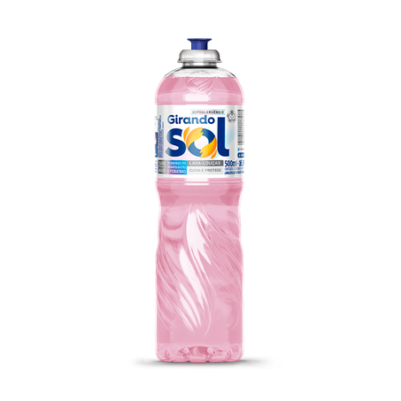 Detergente Liquido Girando Sol 500ml Hipoalergenico