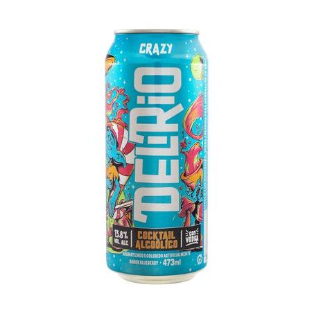 Coquetel Alcoólico Crazy Delírio Lata 473ML
