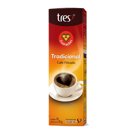 Cápsula Tres 75g - Tradicional - Filtrado