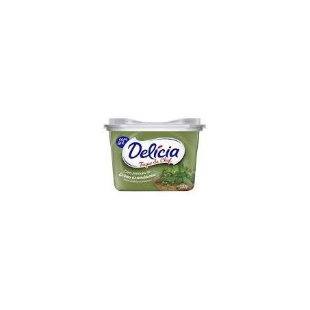 Margarina delicia com sal toque do chef com ervas 500g