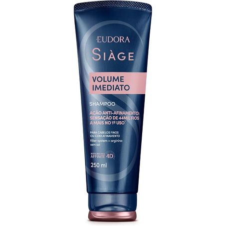 Shampoo Eudora 250ml Siage Volume Imediato