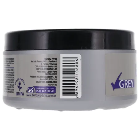 MÁSCARA CAPILAR SERGIO PARIS DESAMARELADOR PRO ACTIVE POTE 250G 360-26