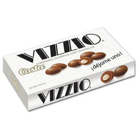 BOMBOM VIZZIO COSTA AMÊNDOAS COM CHOCOLATE 120G