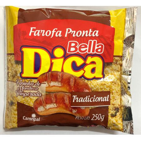 FAROFA BELLA DICA 250G TRADICIONAL
