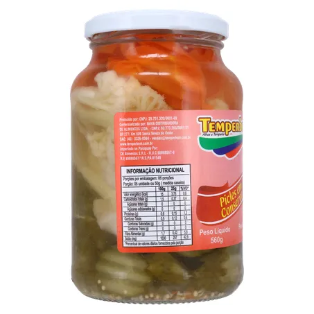 Picles temperbom 300g 360-30