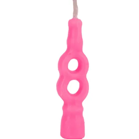 Vela regina aniversário n° 8 rosa