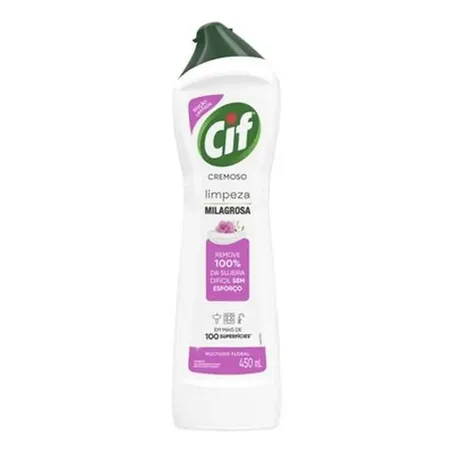 Saponáceo Cremoso Multiuso Cif Floral Frasco 450ml