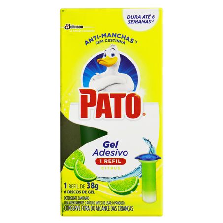 Detergente Sanitário Gel Adesivo Citrus Pato