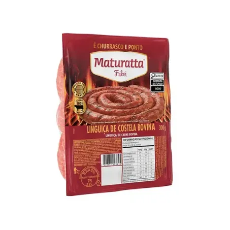 LINGUIÇA BOVINA MATURATA 300G