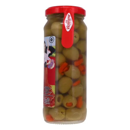Azeitona Verde La Violetera Pasta de Pimentão Vidro 200G 360-15