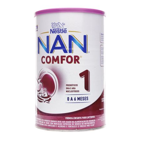 Leite nestle nan comfort 1 0 à 6 meses 1.2kg 360-3