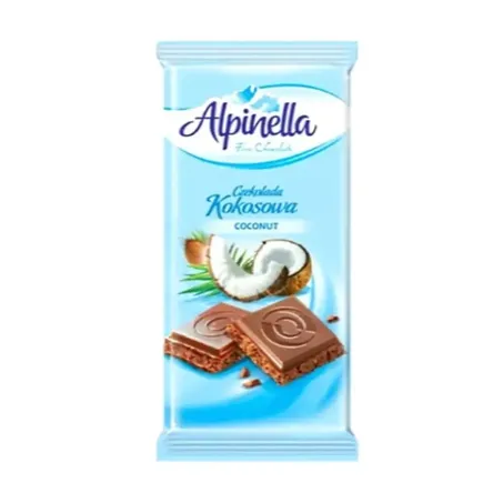 Chocolate Alpinella 90g Ao Leite Coco