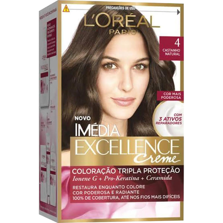 Tintura Imédia N.4 - Castanho Natural