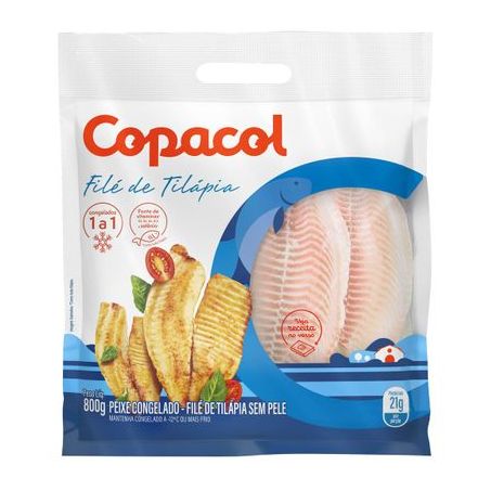 File de tilapia 800g copacol