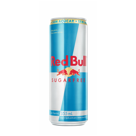 Energético Red Bull Sugar Free Sem Açúcar 355Ml