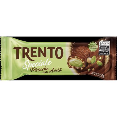 WAFER PECCIN TRENTO SPECIALE PISTACHE COM AVELÃ 26G