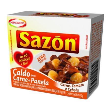 CALDO SAZON 37.5G CARNE DE PANELA