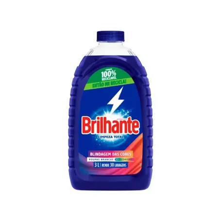 LAVA ROUPAS LIQ. BRILHANTE 3LT