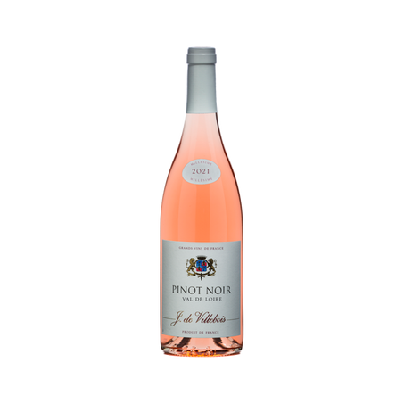 Vinho fino rose seco pinot noir villebois 750ml