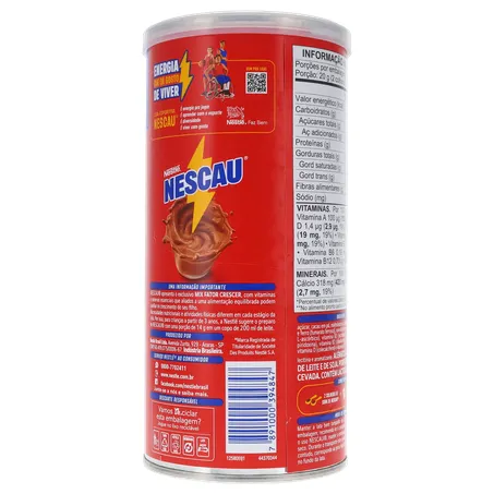 Achocolatado em Pó Nescau Lata 370gr 360-16