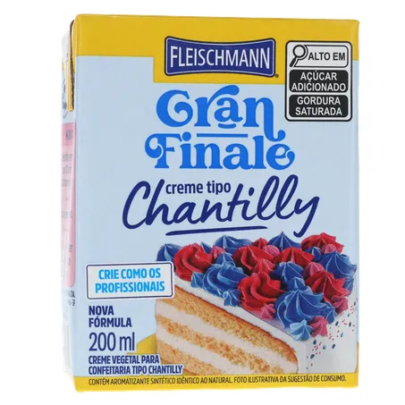 Creme Chantilly Fleischmann Gran Finale 200ml 360-35