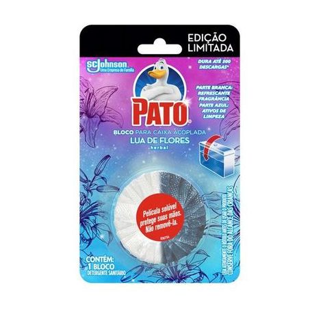 PATO CAIXA ACOPLADA LUA DE FLORES SC JOHNSON C/1