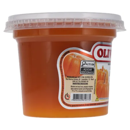 Doce Fruta Oliveira Abóbora Pote 400g 
  360-28