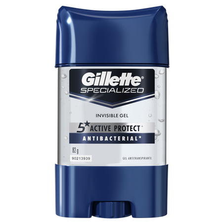 Desodorante em gel gillette antitranspirante hydra gel antibacterial 82g