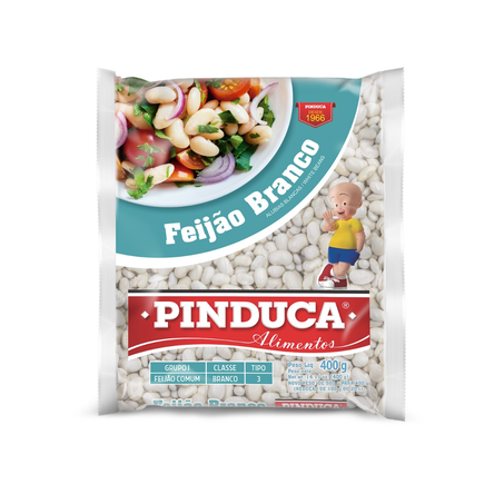 FEIJÃO BRANCO PINDUCA 400G