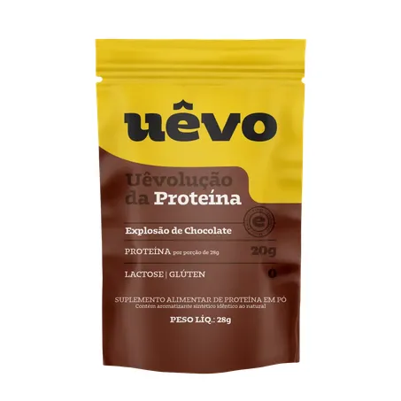 PROTEINA CHOCOLATE MONO 28G - UEVO