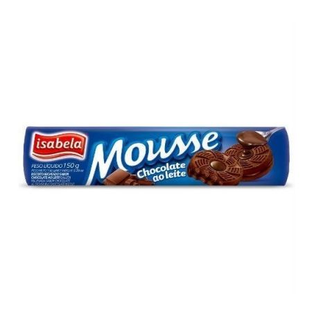 Bisc isabela 130g mousse choco ao leite