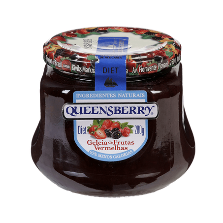 Geleia Queensberry diet frutas vermelhas 280g