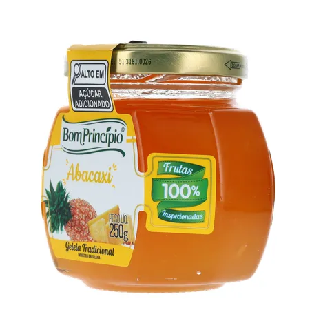 GELEIA TRADICIONAL DE ABACAXI 250G BOM PRINCIPIO 360-5