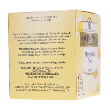 Chá Twinings Camomila 10g 360-11