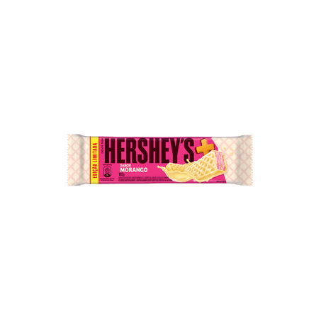 Wafer hersheys 102g sabor morango