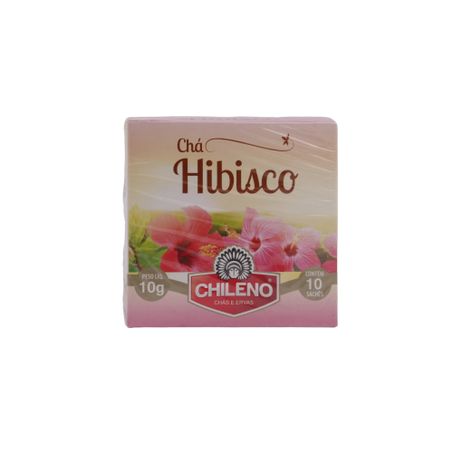 Chá de Hibisco Chileno Caixa com 10un - 10gr 360-59
